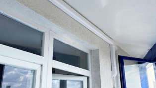 Кондиционер в квартиру, трасса по балкону