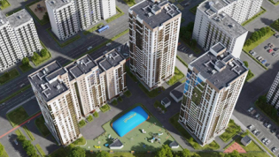 Монтаж кондиционера за натяжным потолком в новостройке — ЖК Добрый, Екатеринбург