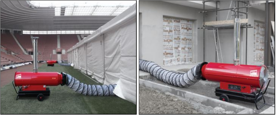 Мобильный дизельный теплогенератор Ballu-Biemmedue Arcotherm EC 32