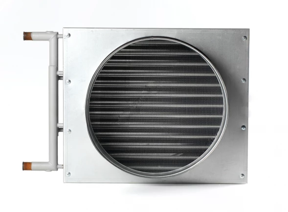 Канальный нагреватель-калорифер NWPk 200/2 водяной круглый Неватом