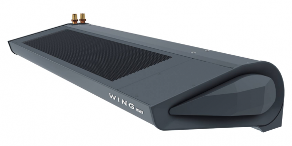 Водяная тепловая завеса WING II W100 EC (RAL 7016)