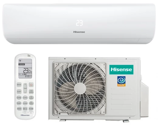 Кондиционер инверторный Hisense AS-07UW4RYRKB00 Wi-Fi — 