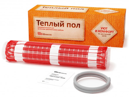 Нагревательный мат Warmstad WSM 1360Вт-9,00кв.м