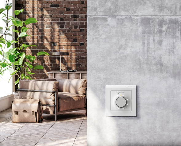 Терморегулятор Electrolux ETL-16W Thermotronic Lagrange черный+белый