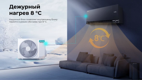 Кондиционер инверторный Hisense AS-10UW4RWMQK00