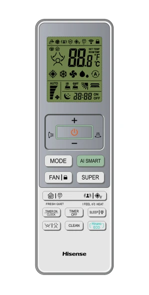 Кондиционер инверторный Hisense AS-13UW4RWMQK00