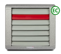 Водяной тепловентилятор ГРЕЕРС ВС-2365ЕСМ серый