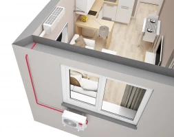 Монтаж под окно