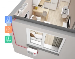 Монтаж под окно