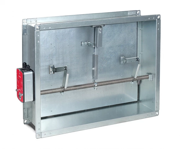 Клапан KD-120-300*300-F2-SN-MN220-04 дымоудаления