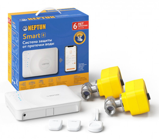 Система защиты от протечек Neptun Profi Smart+ 1/2 Tuya — 