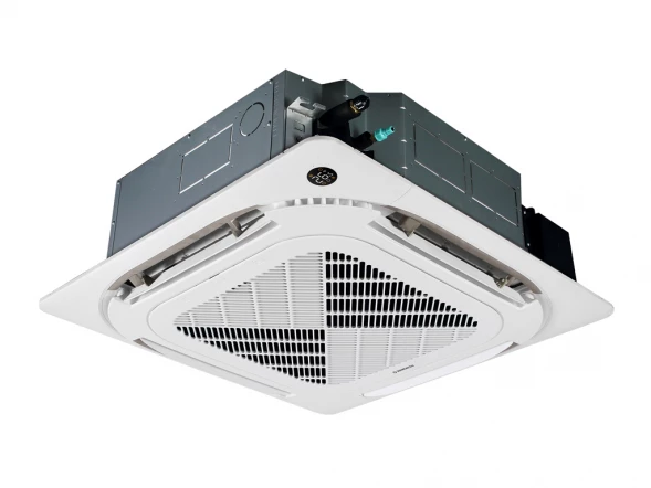 Кассетный инверторный кондиционер Kentatsu KSVB70HZRN1W/KSUNB70HZRN1/KPU95-DR